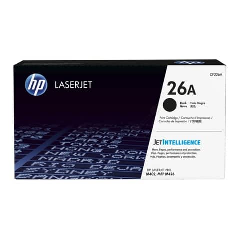 Toner 26A HP nero  CF226A